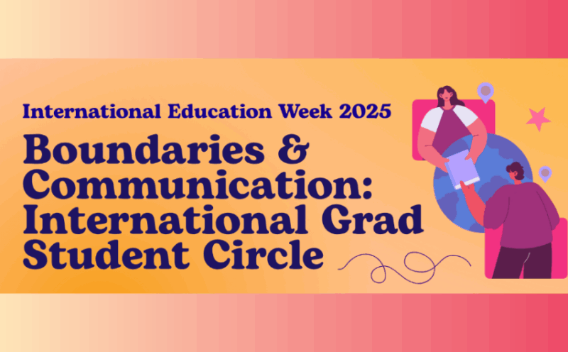Boundaries & Communication: International Grad Student Circle