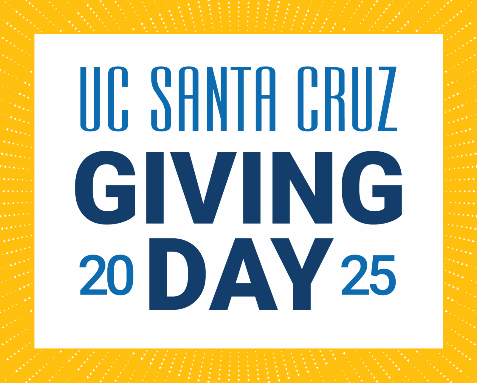 UC Santa Cruz Giving Day 2025 logo