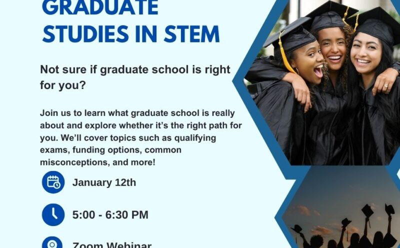 Be Inspired: Explore Graduate Studies in STEM