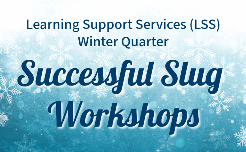 Successful Slug Workshop: Time Management