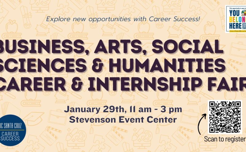 Business, Arts, Social Sciences, Humanities Career & Internship Fair