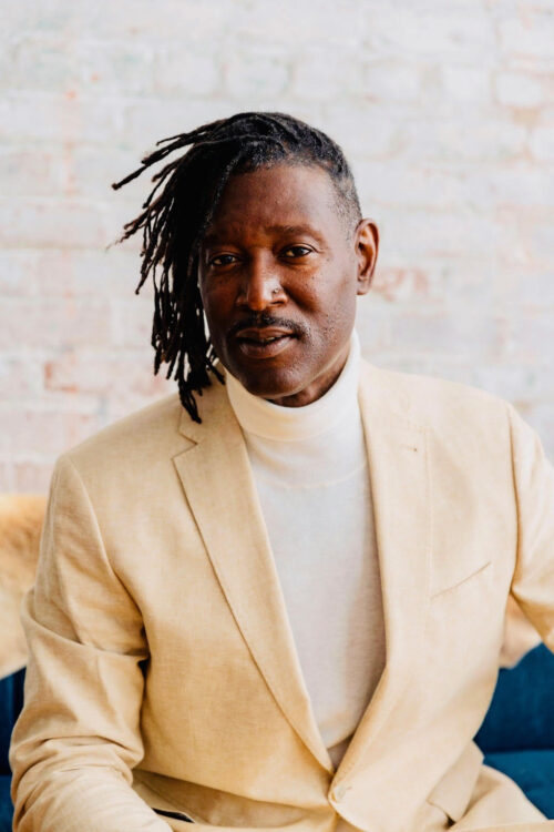 headshot of guest artist marcus shelby, bass