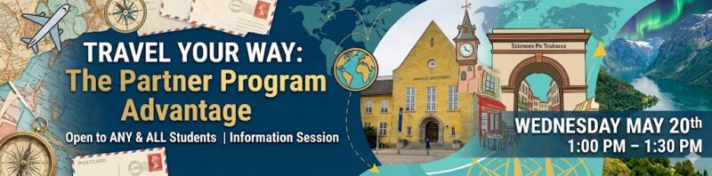 Post cards, map, and buldings from abroad