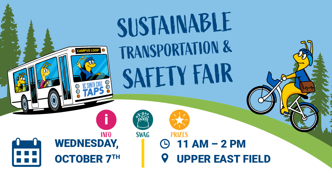 Sustainable Transportation Fair heading poster