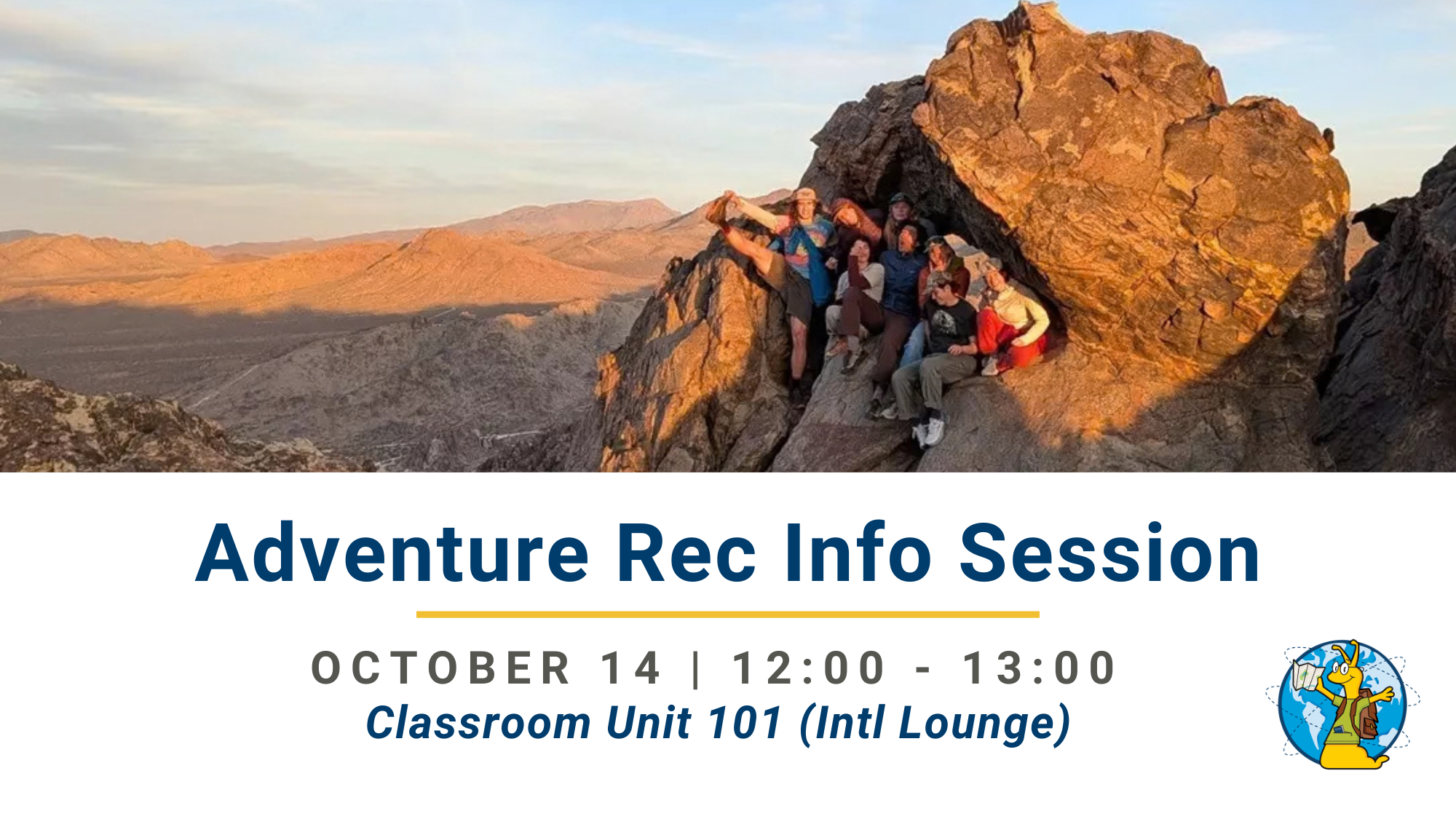 Adventure Rec Info Session for International Students